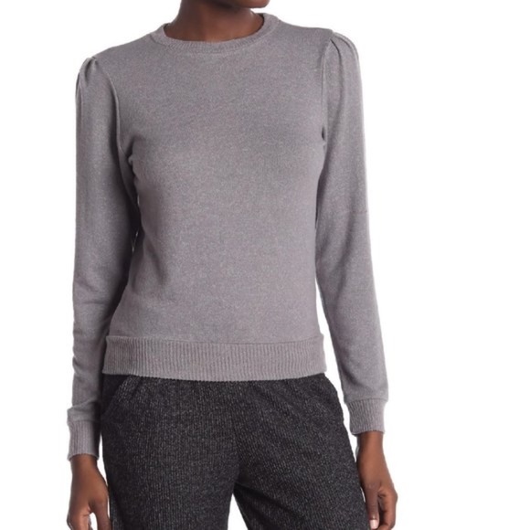 Joe's Jeans Heathered Knit Sweatshirt - Picture 1 of 5